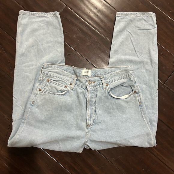 Agolde Women's Button Fly Denim Size 28 Slouchy Soft Jeans - Picture 3 of 6
